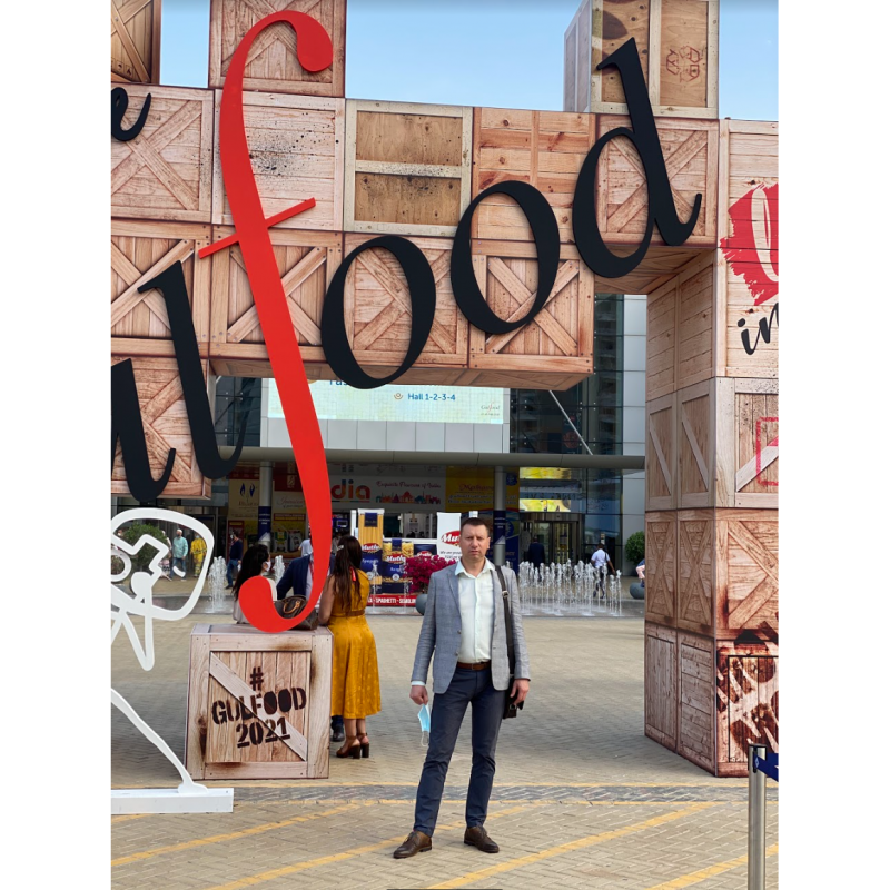 Despite all hard conditions and COVID obstacles PC "Dniprovskiy" broke into the Food Show Gulfood 2021 and met its beloved customers.